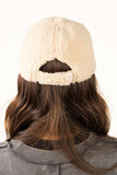 Wintery Weekend (Sharpa-Like) Teddy Bear Cap - 3 Colors Available