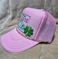 Handcrafted "The Three Amigos" Trucker's Cap with Hat Chain