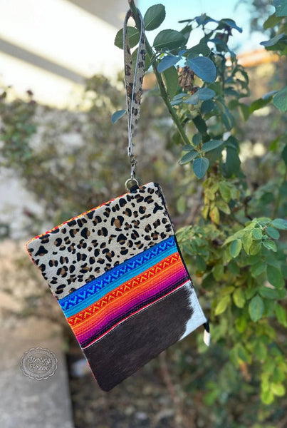 "Here for the Wild" Cosmetic Bag/Wristlet