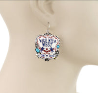 "Wild Wild West" Layered Necklace with Matching Earrings