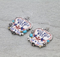 "Wild Wild West" Layered Necklace with Matching Earrings