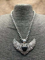 Western Boho - Angel Wings Necklace (2 Colors Available)