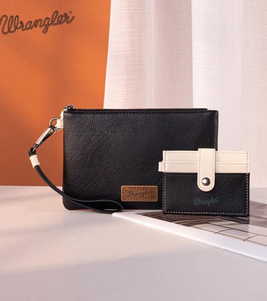 Wrangler Wristlet Cardholder Set (4 Color Choices)