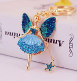 Fairy/Angel Rhinestone Key Chain/Purse Charm