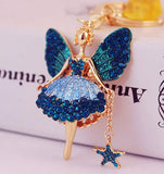 Fairy/Angel Rhinestone Key Chain/Purse Charm