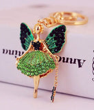 Fairy/Angel Rhinestone Key Chain/Purse Charm