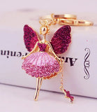 Fairy/Angel Rhinestone Key Chain/Purse Charm