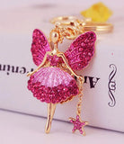 Fairy/Angel Rhinestone Key Chain/Purse Charm