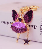 Fairy/Angel Rhinestone Key Chain/Purse Charm