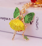 Fairy/Angel Rhinestone Key Chain/Purse Charm