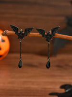 Halloween - Bat Necklace & Earrings Set