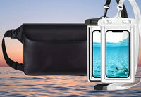 Waterproof Fanny Pack/Phone Pouches Set or Waterproof Phone Pouch with Lanyard