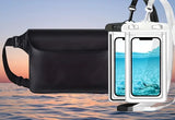 Waterproof Fanny Pack/Phone Pouches Set or Waterproof Phone Pouch with Lanyard