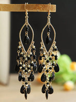 Elegant Bohemian Long Drop Earrings (5 Color Choices)