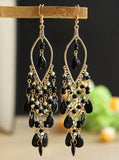 Elegant Bohemian Long Drop Earrings (5 Color Choices)