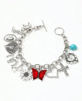 Western Boho Charm Bracelet