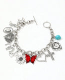 Western Boho Charm Bracelet