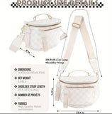 Spacious Top Handle Bum Bag/Crossbody Bag with Bonus Chain & Charm (Multiple Choices)