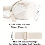 Spacious Top Handle Bum Bag/Crossbody Bag with Bonus Chain & Charm (Multiple Choices)