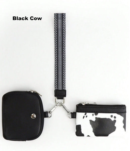 Dual Pouch Wristlet (3 Prints to Choose From)
