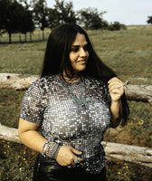 Dolly Disco Mesh Tee