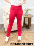 Dear Scarlett Women's Solid Straight Leg Magic Pants (Size 3XL Only) (7 Color Choices)