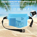 Waterproof Fanny Pack/Phone Pouches Set or Waterproof Phone Pouch with Lanyard