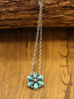 Western -  Delicate Squash Blossom Necklace & Earrings (3 Color Available)