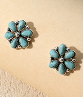 Western -  Delicate Squash Blossom Necklace & Earrings (3 Color Available)
