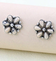 Western -  Delicate Squash Blossom Necklace & Earrings (3 Color Available)