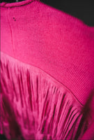 Fringe Finatic Jacket - Pink