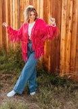 Fringe Finatic Jacket - Pink