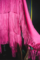 Fringe Finatic Jacket - Pink