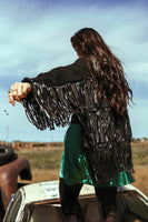 Fringe Finatic Jacket - Black Tuxedo