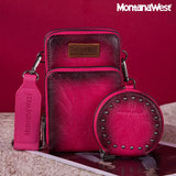 Montana West Studded Cell Phone Crossbody with Coin Purse (5 Color Choices)