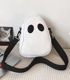 Halloween - Ghost Shaped Crossbody Bag with Bonus Extra Strap