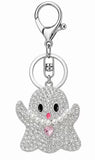 Halloween Rhinestone Key Chain/Purse Charm Set of 2 (2 Choices)