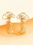 Western - Cowboy Boots & Hats Earrings (Gold or Silver)