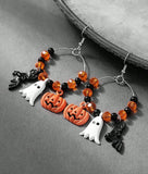 Halloween - Charm Necklace & Earrings Set
