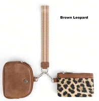 Dual Pouch Wristlet (3 Prints to Choose From)
