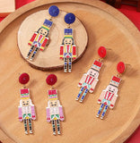 CHRISTMAS  - Nutcracker Earrings (3 Color Choices)