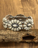 Western - Squash Blossom Necklace, Earrings, & Bracelet (3 Color Available)