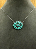 Western - Squash Blossom Necklace, Earrings, & Bracelet (3 Color Available)