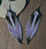 Boho-Chic Beaded Long Tassel Earrings (3 Color Choices)