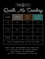 Quote Me Cowboy Mesh