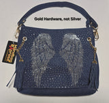 Beautiful Rhinestone/Crystal Hobo Cross-Body (5 Options Available)