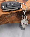 Halloween Rhinestone Key Chain/Purse Charm Set of 2 (2 Choices)