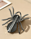 HALLOWEEN - Rhinestone Spider Hair Clip