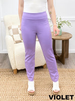Dear Scarlett Women's Solid Straight Leg Magic Pants (Size 3XL Only) (7 Color Choices)