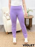 Dear Scarlett Women's Solid Straight Leg Magic Pants (Size 3XL Only) (7 Color Choices)